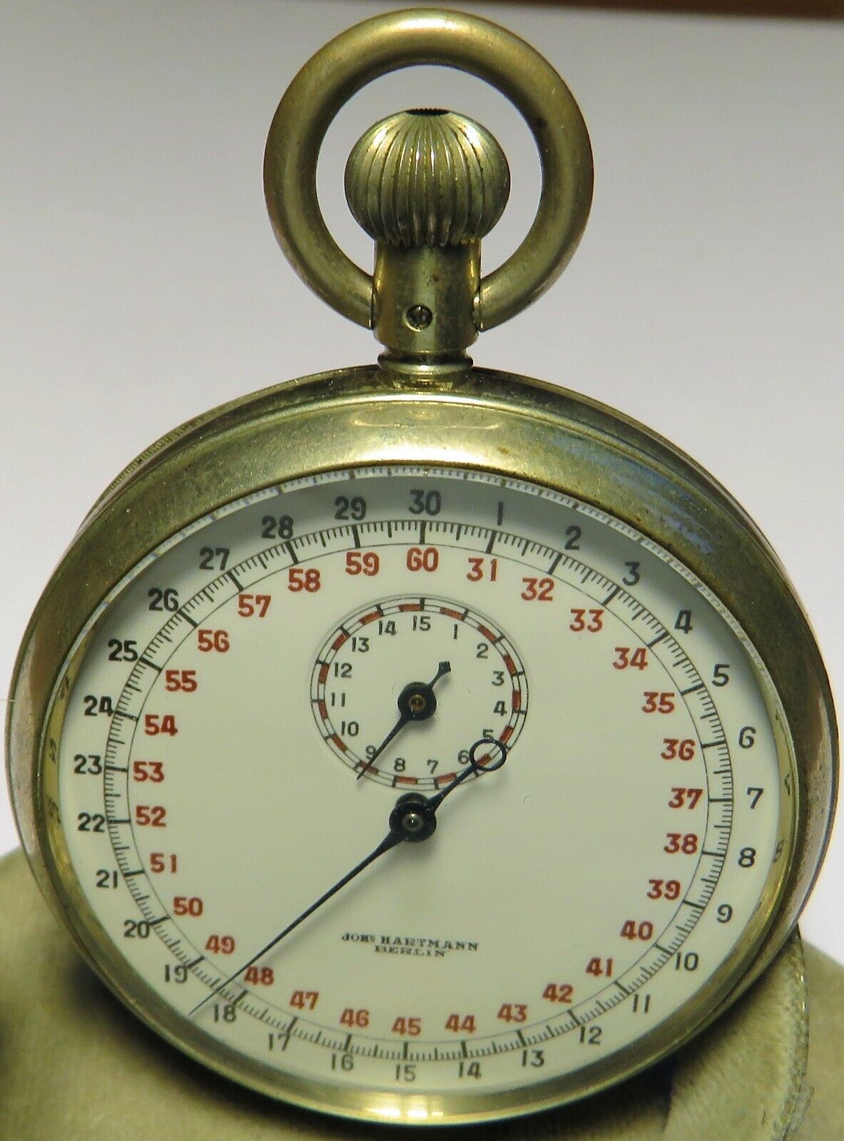 Orig. Joh. Hartmann Berlin Minerva 19"" Spezialuhr Luftfahrtgeräte WK2 Knirim - Sammler - Uhren