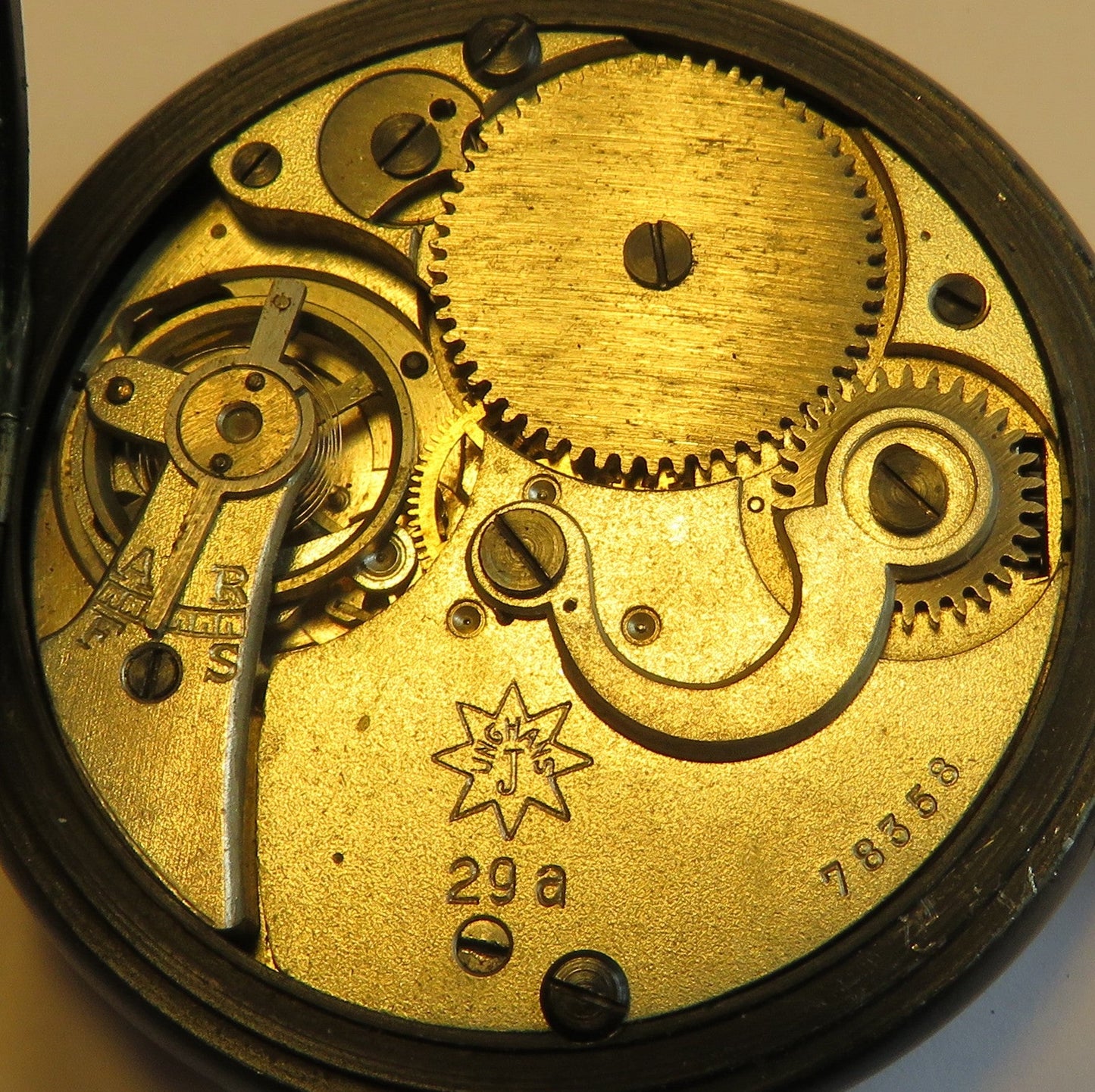 Orig. Junghans 29A Gunmetall Torpedo Laufzeit Stoppuhr Kriegs Marine WK WW 2 II - Sammler - Uhren