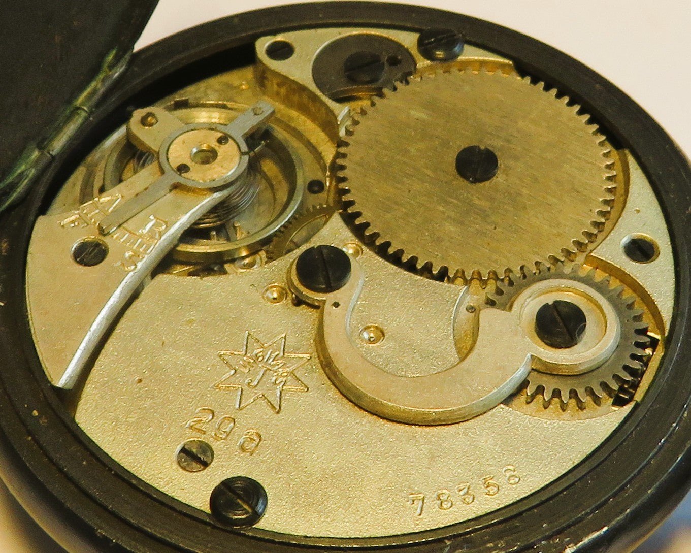 Orig. Junghans 29A Gunmetall Torpedo Laufzeit Stoppuhr Kriegs Marine WK WW 2 II - Sammler - Uhren