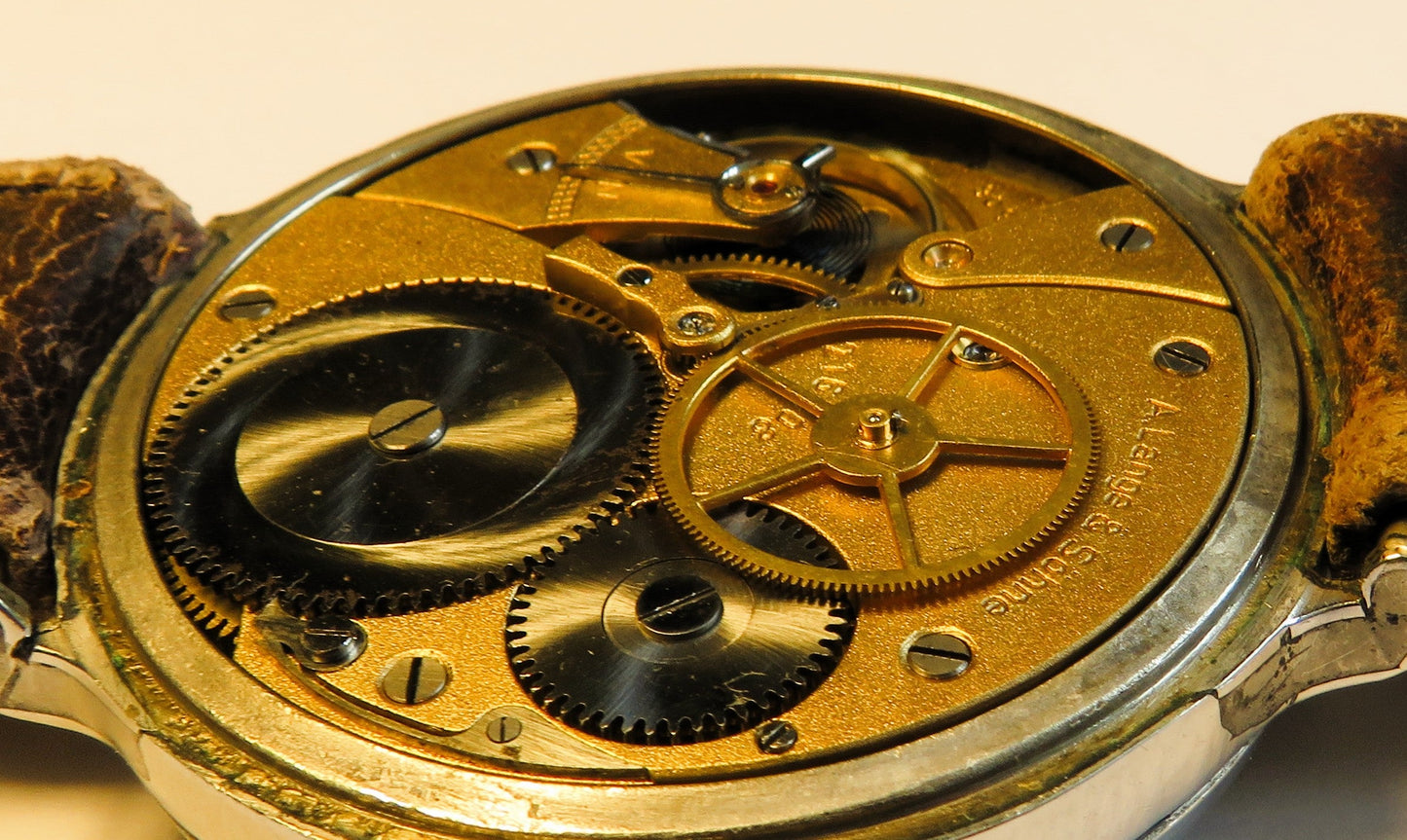 Orig. Lange & Söhne Fliegeruhr B - Uhr Beobachtungsuhr Reichs Luftwaffe WK 2 - Sammler - Uhren