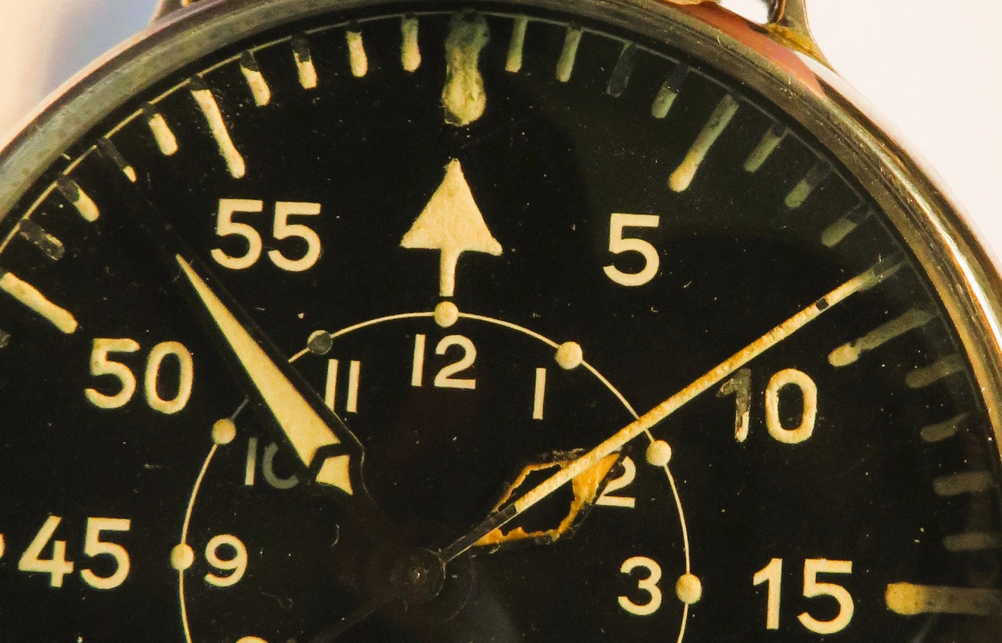 Orig. Lange & Söhne Fliegeruhr B - Uhr Beobachtungsuhr Reichs Luftwaffe WK 2 - Sammler - Uhren