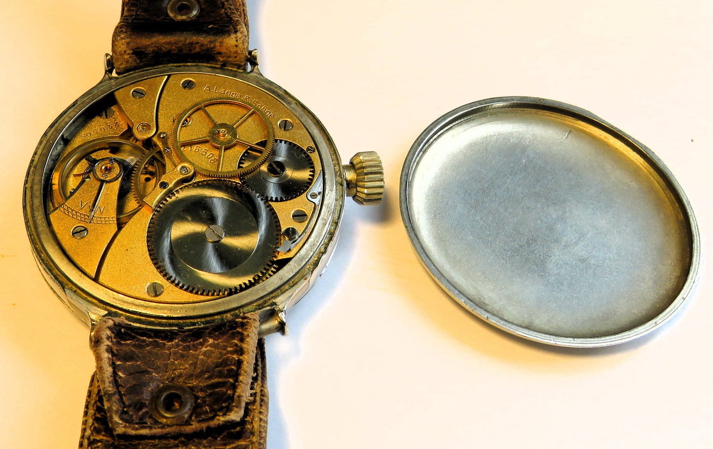 Orig. Lange & Söhne Fliegeruhr B - Uhr Beobachtungsuhr Reichs Luftwaffe WK 2 - Sammler - Uhren