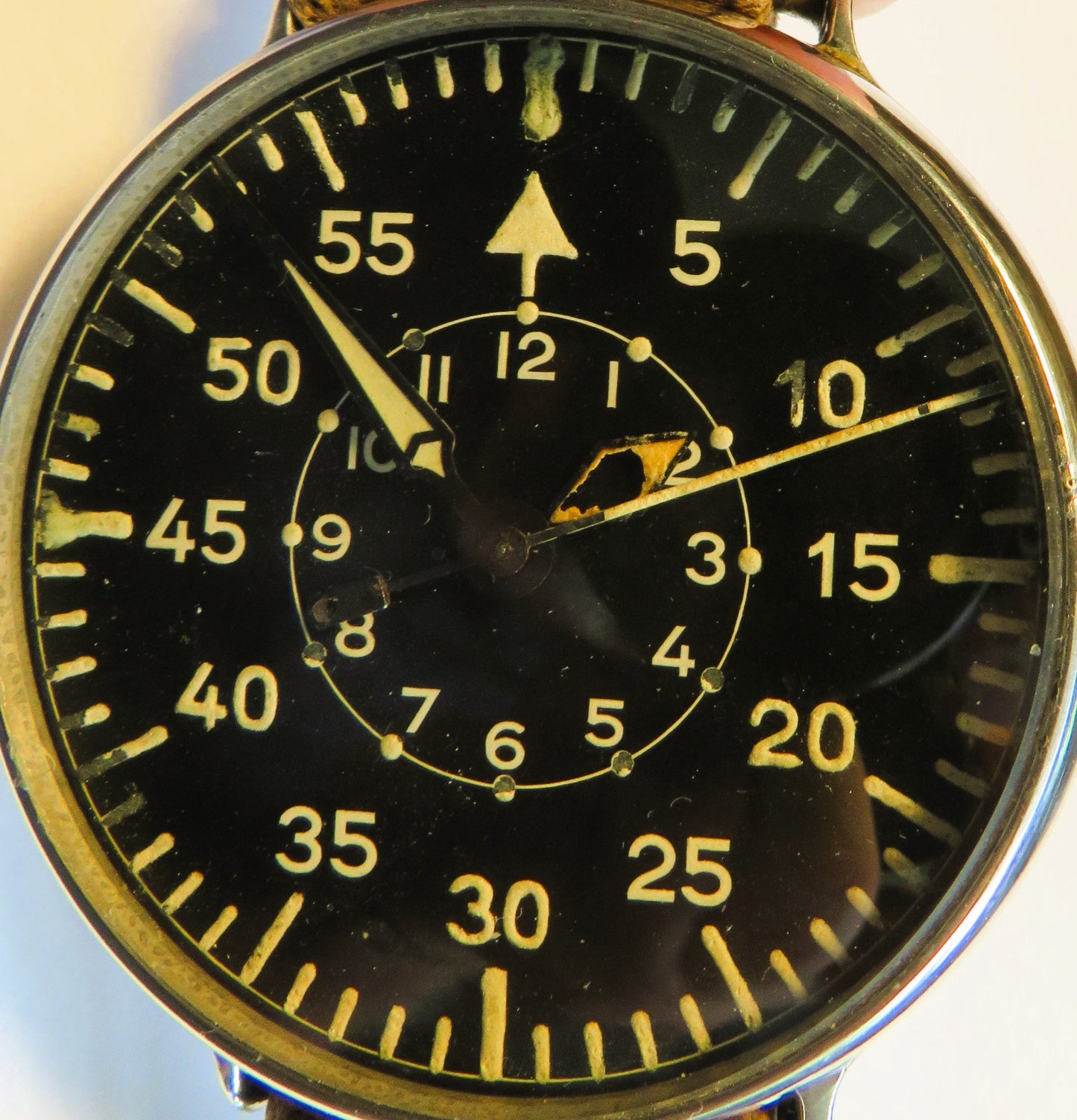 Orig. Lange & Söhne Fliegeruhr B - Uhr Beobachtungsuhr Reichs Luftwaffe WK 2 - Sammler - Uhren