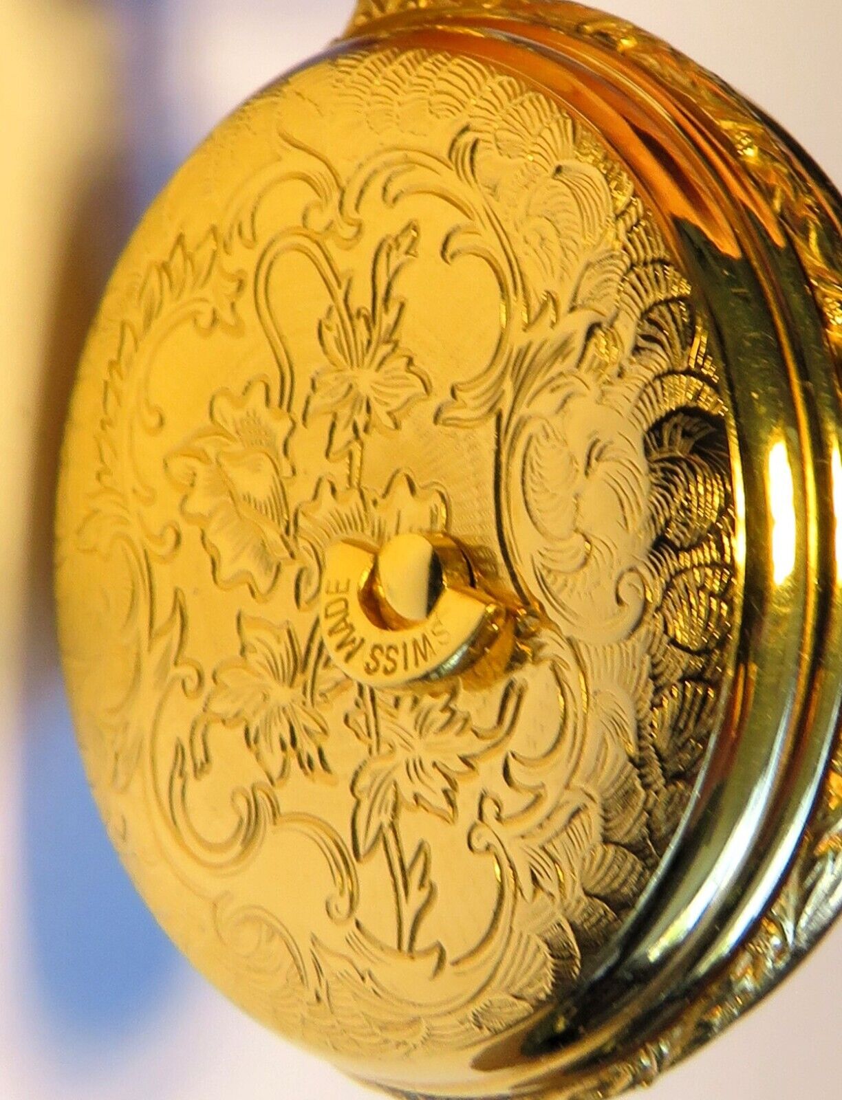 Orig. Reuge Prunk Taschenuhr Musik Walzen Spielwerk - funktioniert - Sammler - Uhren