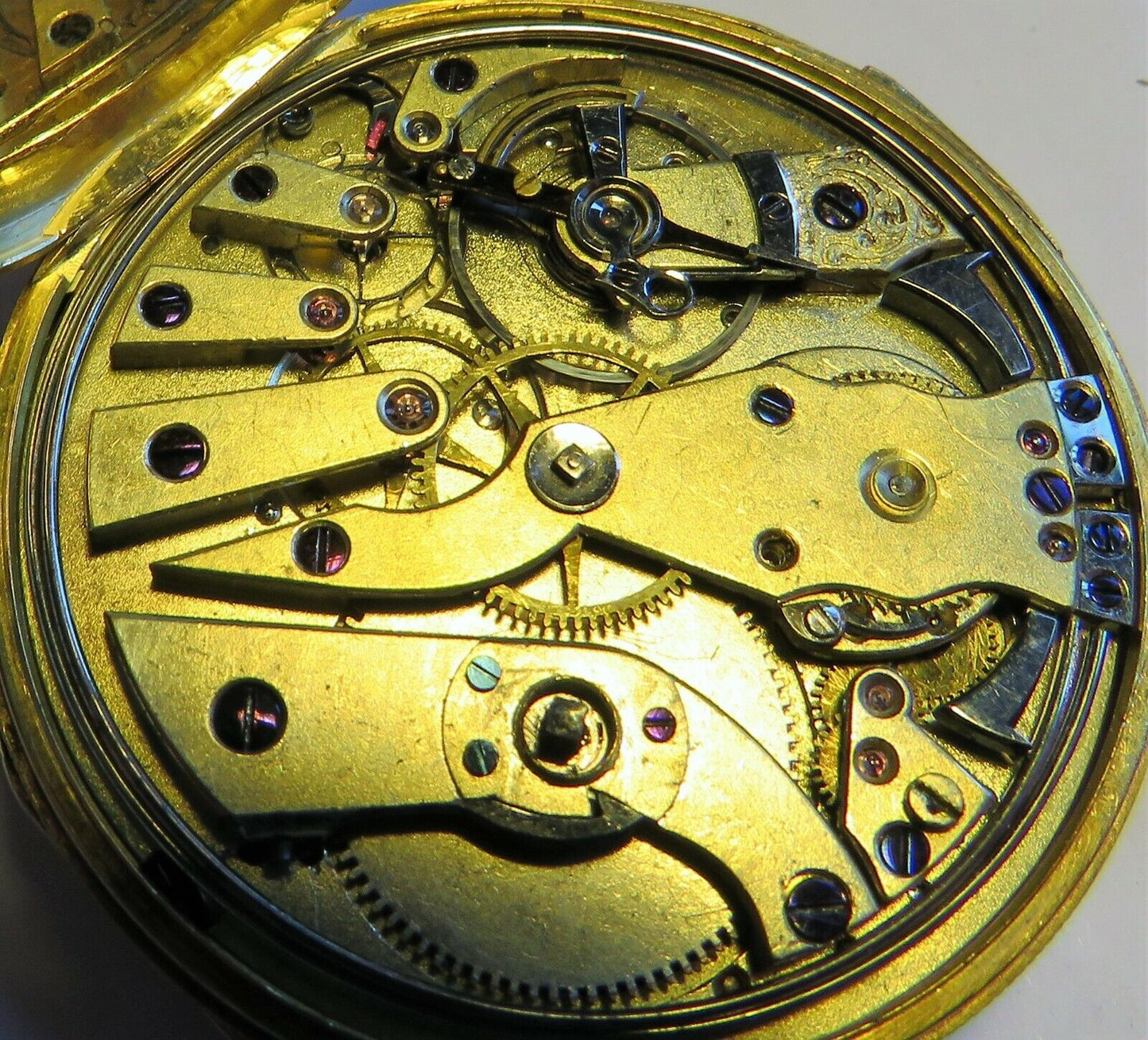 Patek Czapek Philippe U n i k a t Viertel Repetition Taschenuhr 1840 Parachute - Sammler - Uhren