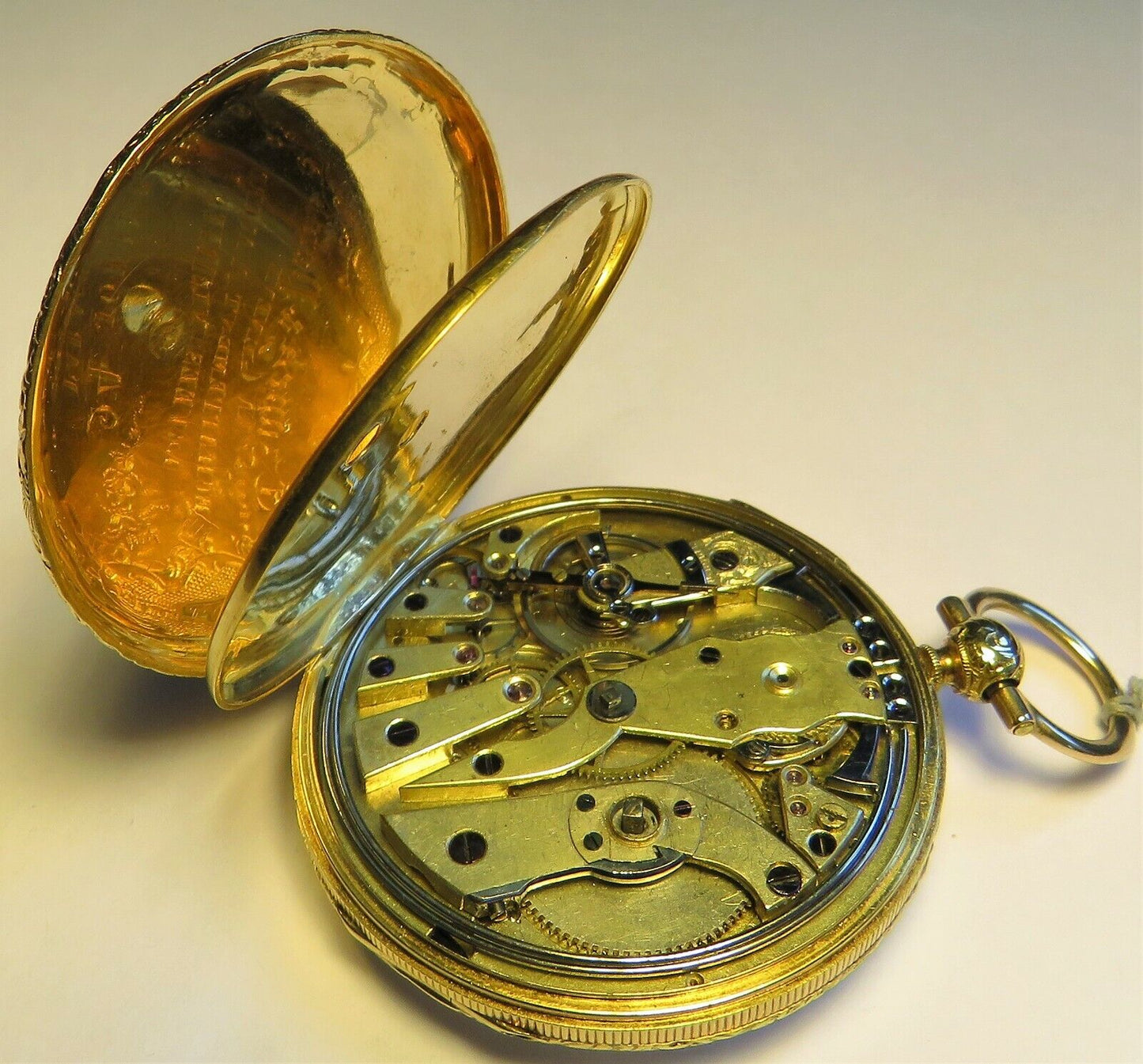 Patek Czapek Philippe U n i k a t Viertel Repetition Taschenuhr 1840 Parachute - Sammler - Uhren