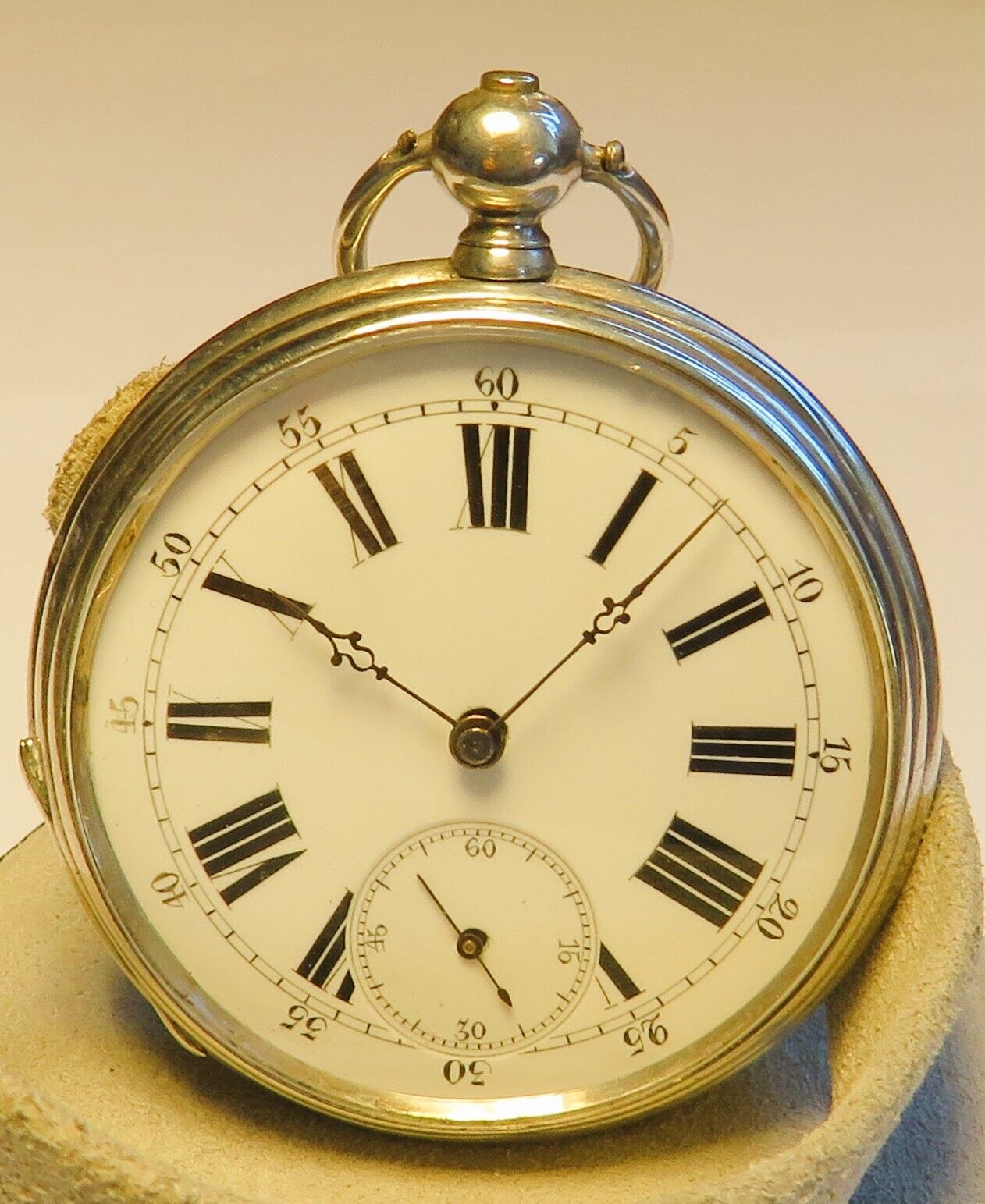 Patek Philippe & Co Cie Geneve Lepine massiv Silber Taschenuhr ca. 1860 - Sammler - Uhren