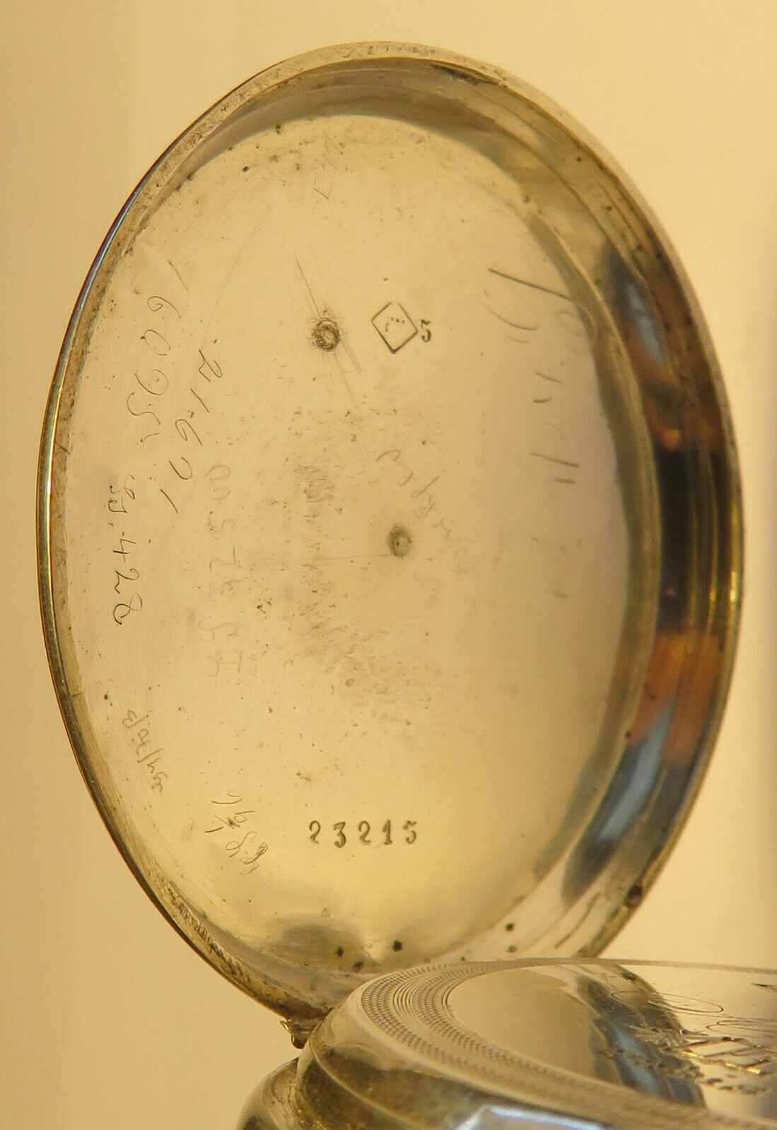Patek Philippe & Co Cie Geneve Lepine massiv Silber Taschenuhr ca. 1860 - Sammler - Uhren