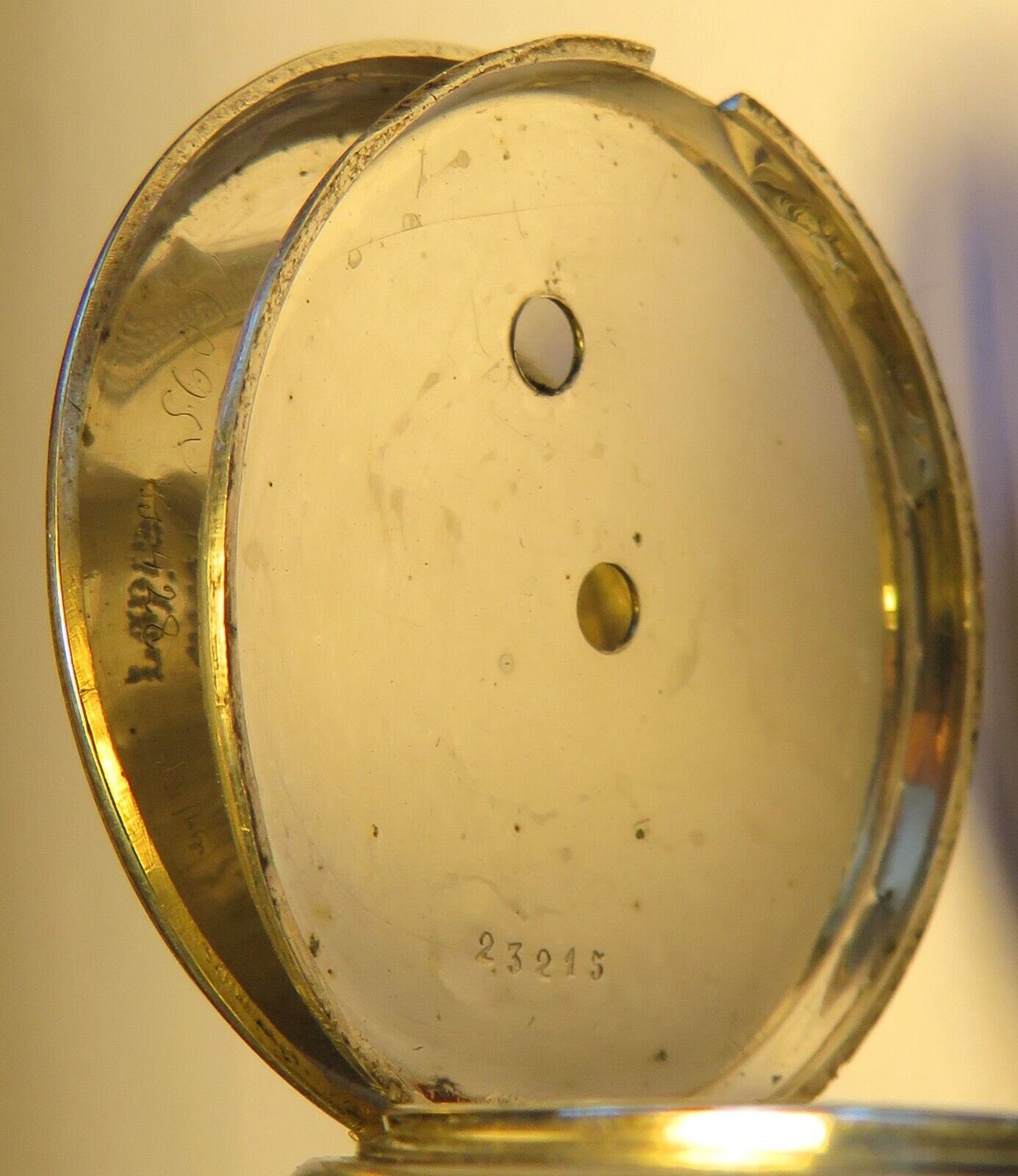 Patek Philippe & Co Cie Geneve Lepine massiv Silber Taschenuhr ca. 1860 - Sammler - Uhren