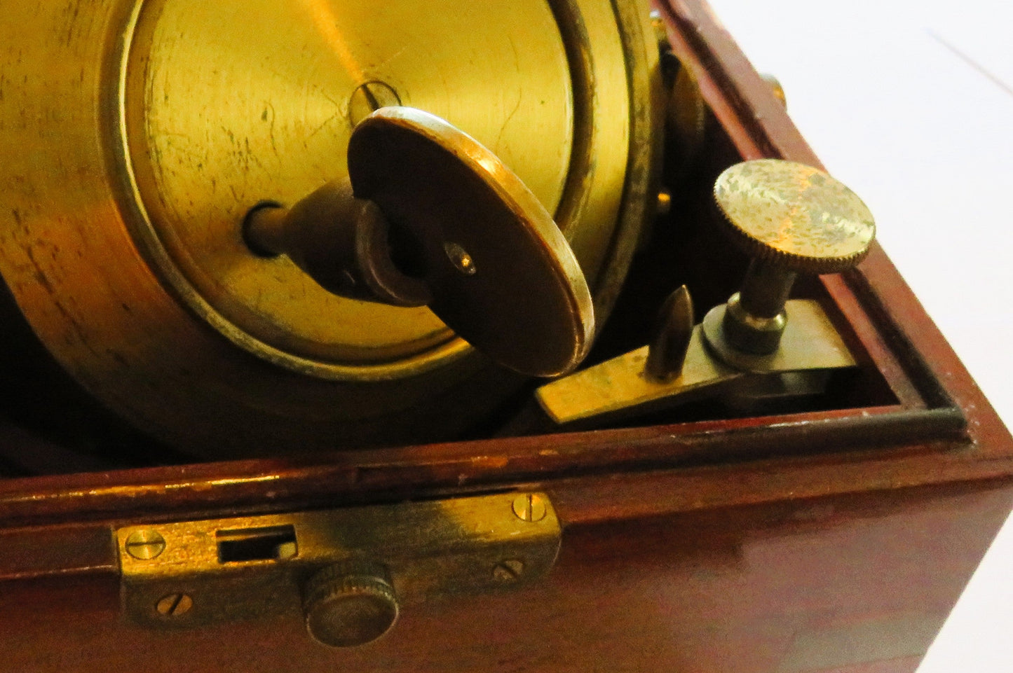 Poljot Kirowa Schiffs Marine Chronometer orig. Mahagoni Case - Sammler - Uhren