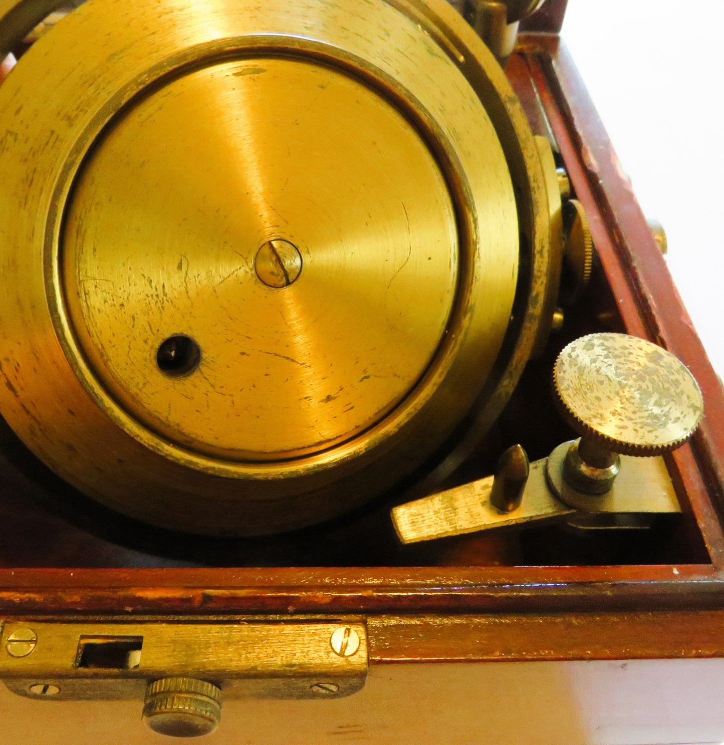 Poljot Kirowa Schiffs Marine Chronometer orig. Mahagoni Case - Sammler - Uhren