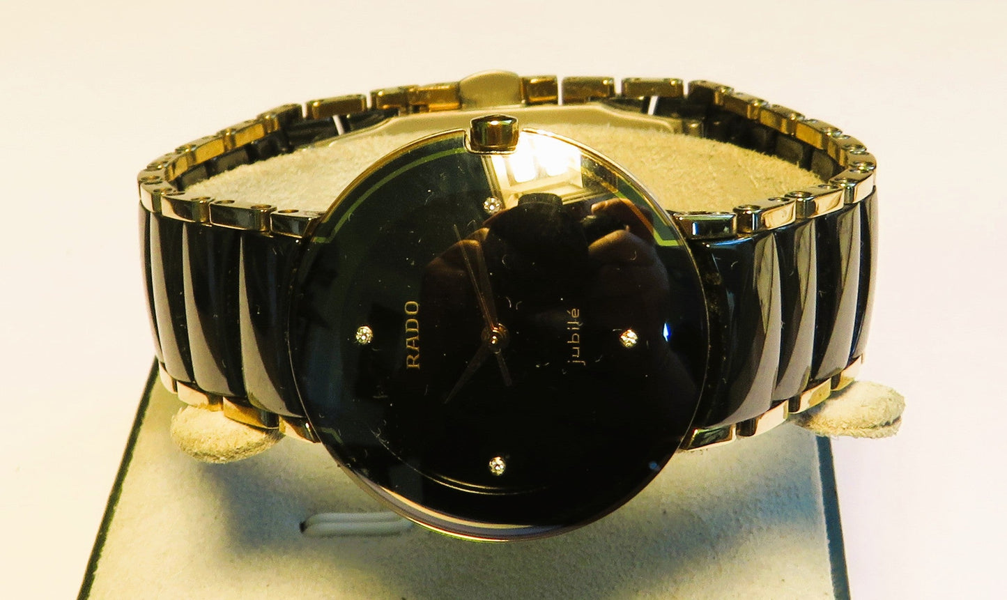 Rado Diastar Ceramica Diamond HAU unisex Stahl Gold Quarz Fullset OVP Papiere - Sammler - Uhren