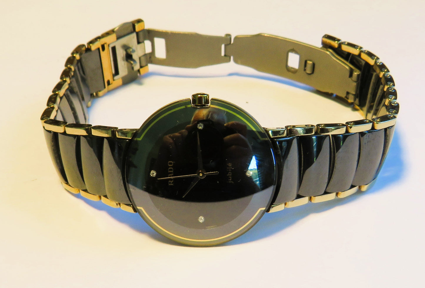 Rado Diastar Ceramica Diamond HAU unisex Stahl Gold Quarz Fullset OVP Papiere - Sammler - Uhren