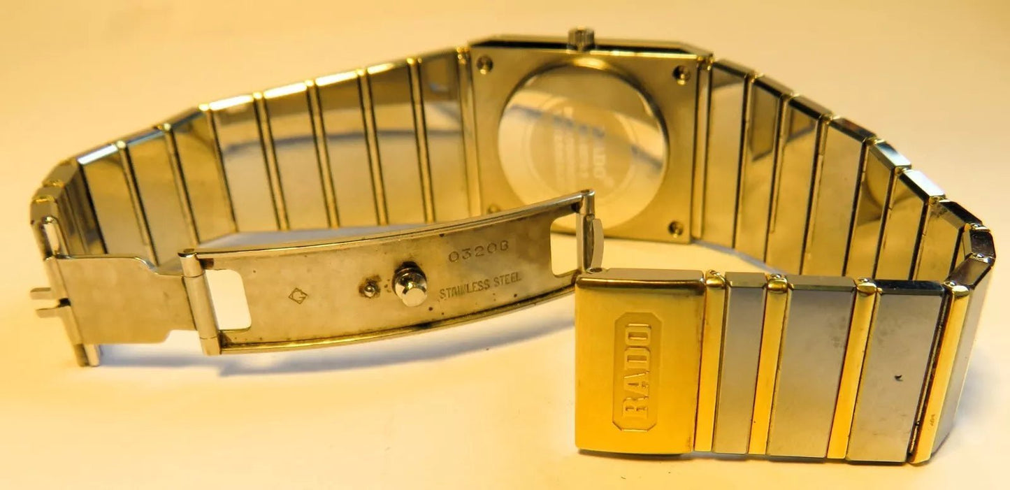 Rado Diastar Ceramica HAU Stahl Gold Quarz Fullset OVP 1.100, - Euro Goldwert - Sammler - Uhren