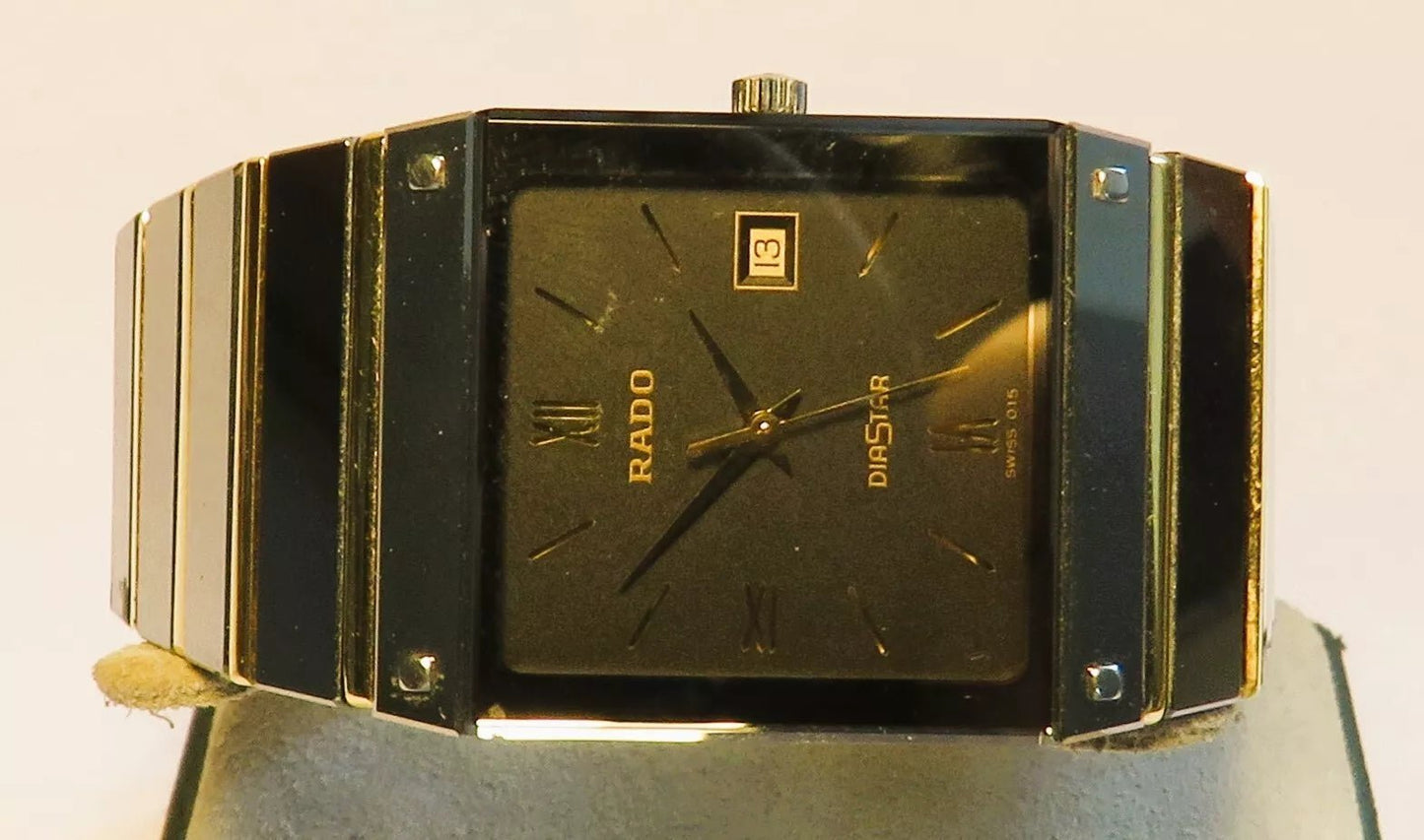 Rado Diastar Ceramica HAU Stahl Gold Quarz Fullset OVP 1.100, - Euro Goldwert - Sammler - Uhren