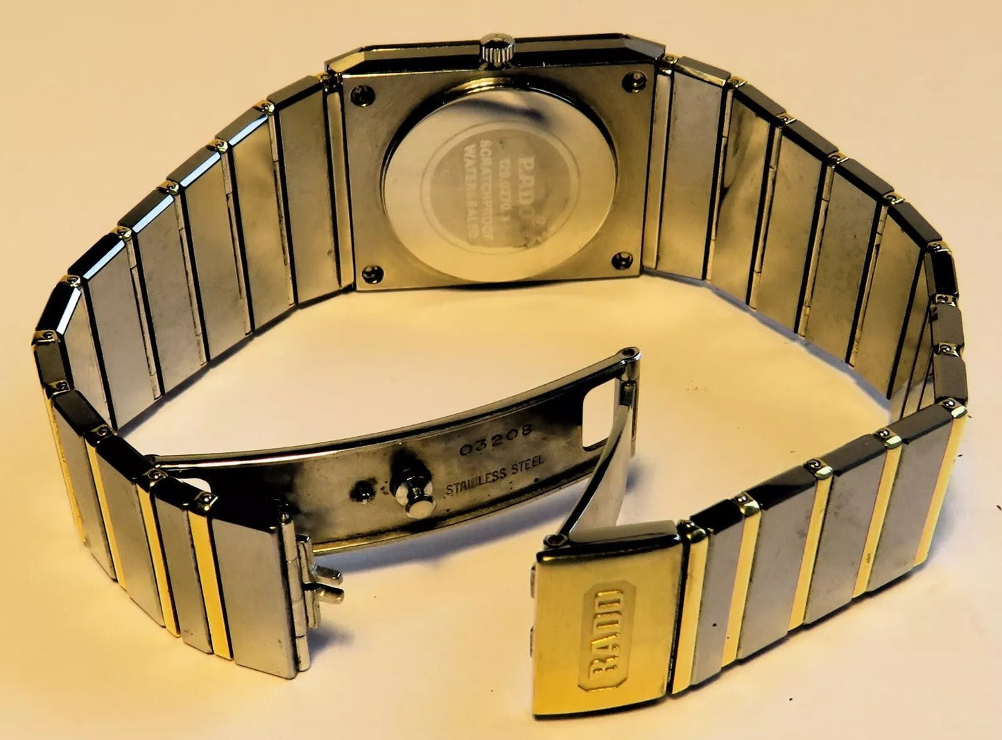Rado Diastar Ceramica HAU Stahl Gold Quarz Fullset OVP 1.100, - Euro Goldwert - Sammler - Uhren