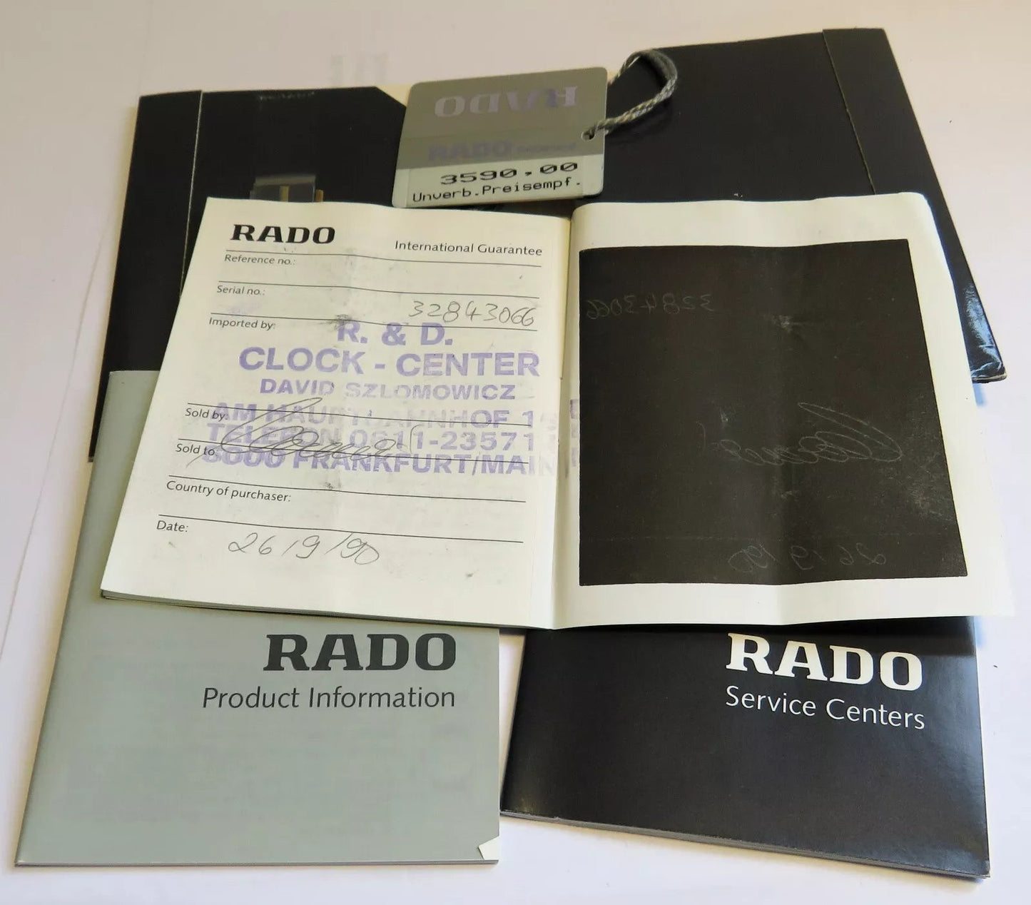 Rado Diastar Ceramica HAU Stahl Gold Quarz Fullset OVP 1.100, - Euro Goldwert - Sammler - Uhren