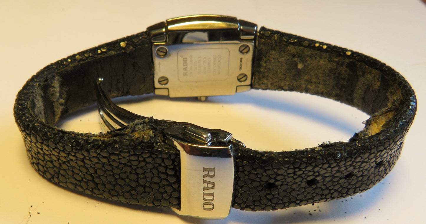 Rado Jubilé Sinatra Ceramica Damen Armbanduhr Quarz 44 Diamanten / Brillanten - Sammler - Uhren