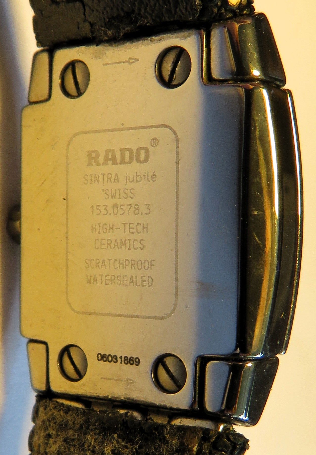 Rado Jubilé Sinatra Ceramica Damen Armbanduhr Quarz 44 Diamanten / Brillanten - Sammler - Uhren