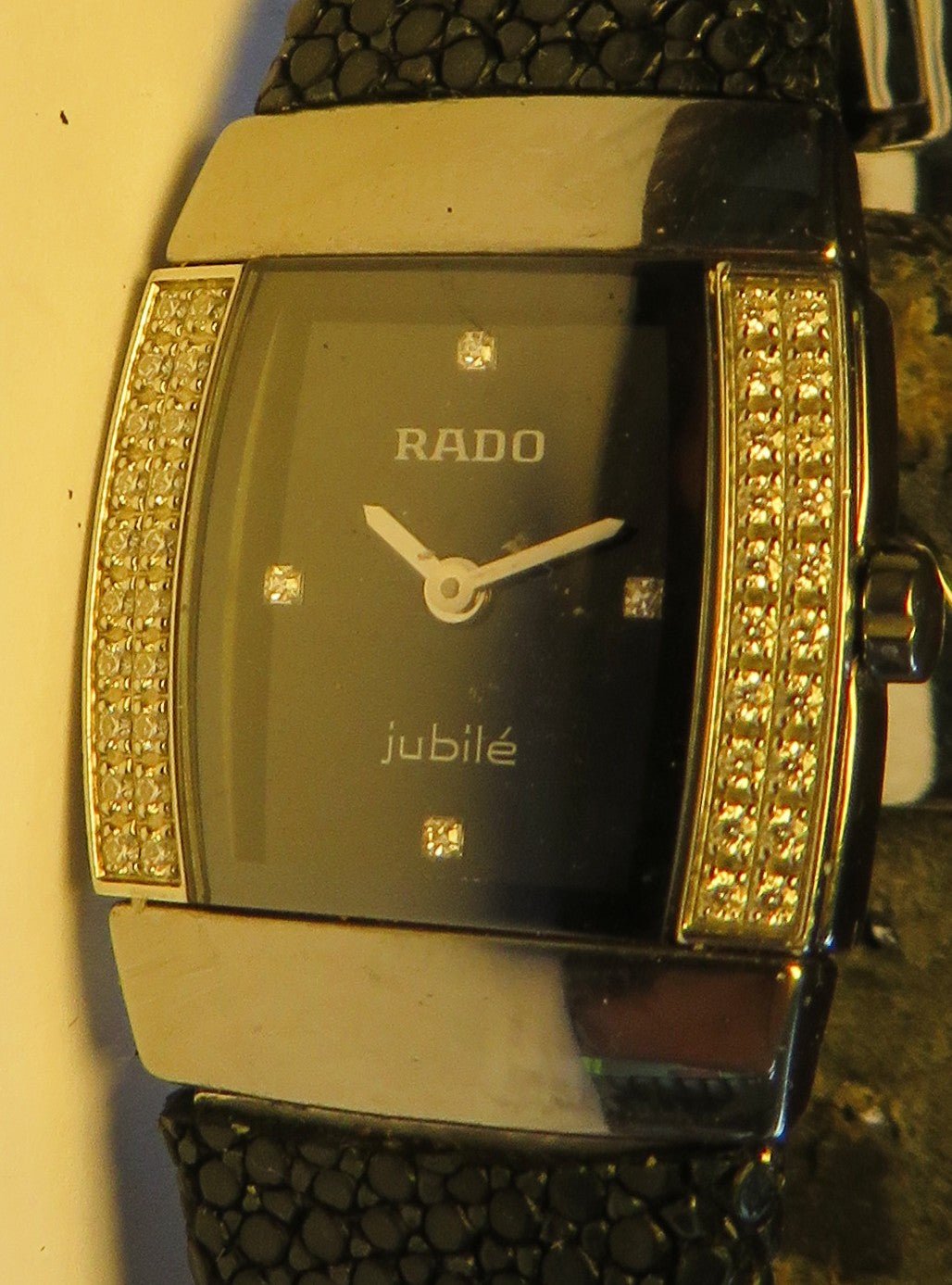 Rado Jubilé Sinatra Ceramica Damen Armbanduhr Quarz 44 Diamanten / Brillanten - Sammler - Uhren