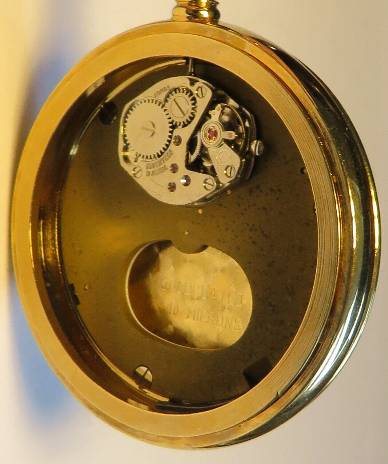 Reuge Swiss große - 50mm - Taschenuhr Musik Walzen Spielwerk Walzenspieluhr - Sammler - Uhren