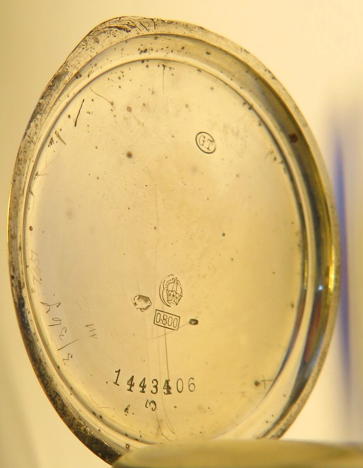 Revue Thommen 0,800 Silber frühe Fliegeruhr Reichsluftwaffe Jasta 1914 WK 1 - Sammler - Uhren