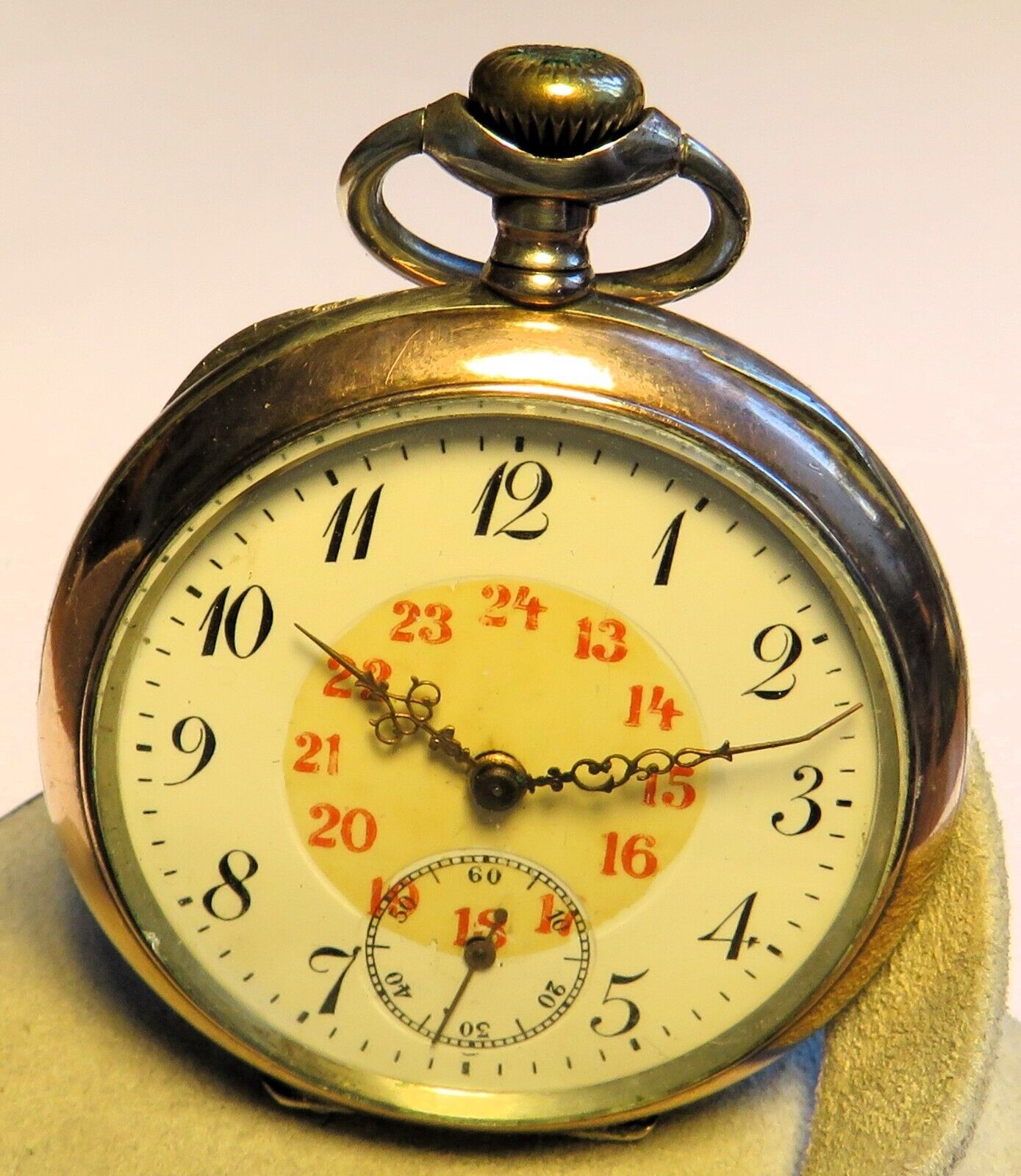 Revue Thommen 0,800 Silber frühe Fliegeruhr Reichsluftwaffe Jasta 1914 WK 1 - Sammler - Uhren