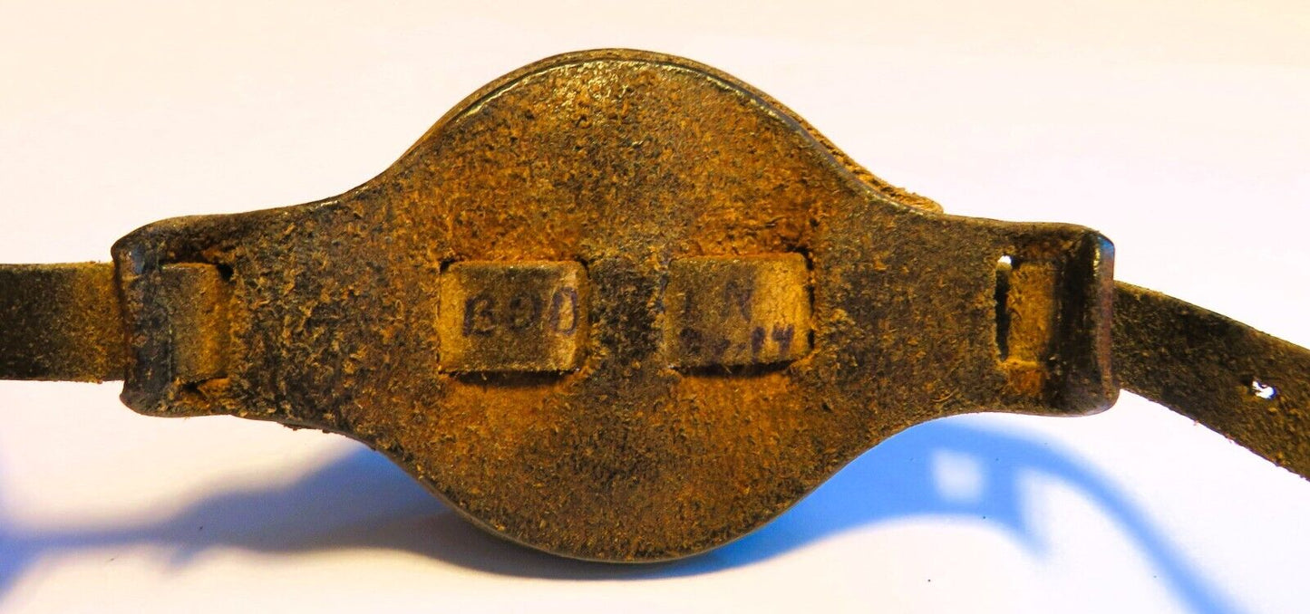 Revue Thommen 0,800 Silber frühe Fliegeruhr Reichsluftwaffe Jasta 1914 WK 1 - Sammler - Uhren