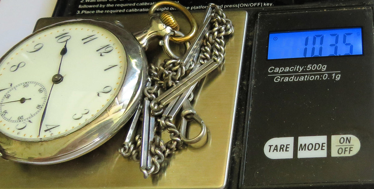 Rhetia einmalig signierte K & K Kaiserliche Dienstuhr Eisenbahner Uhr Österreich - Sammler-Uhren