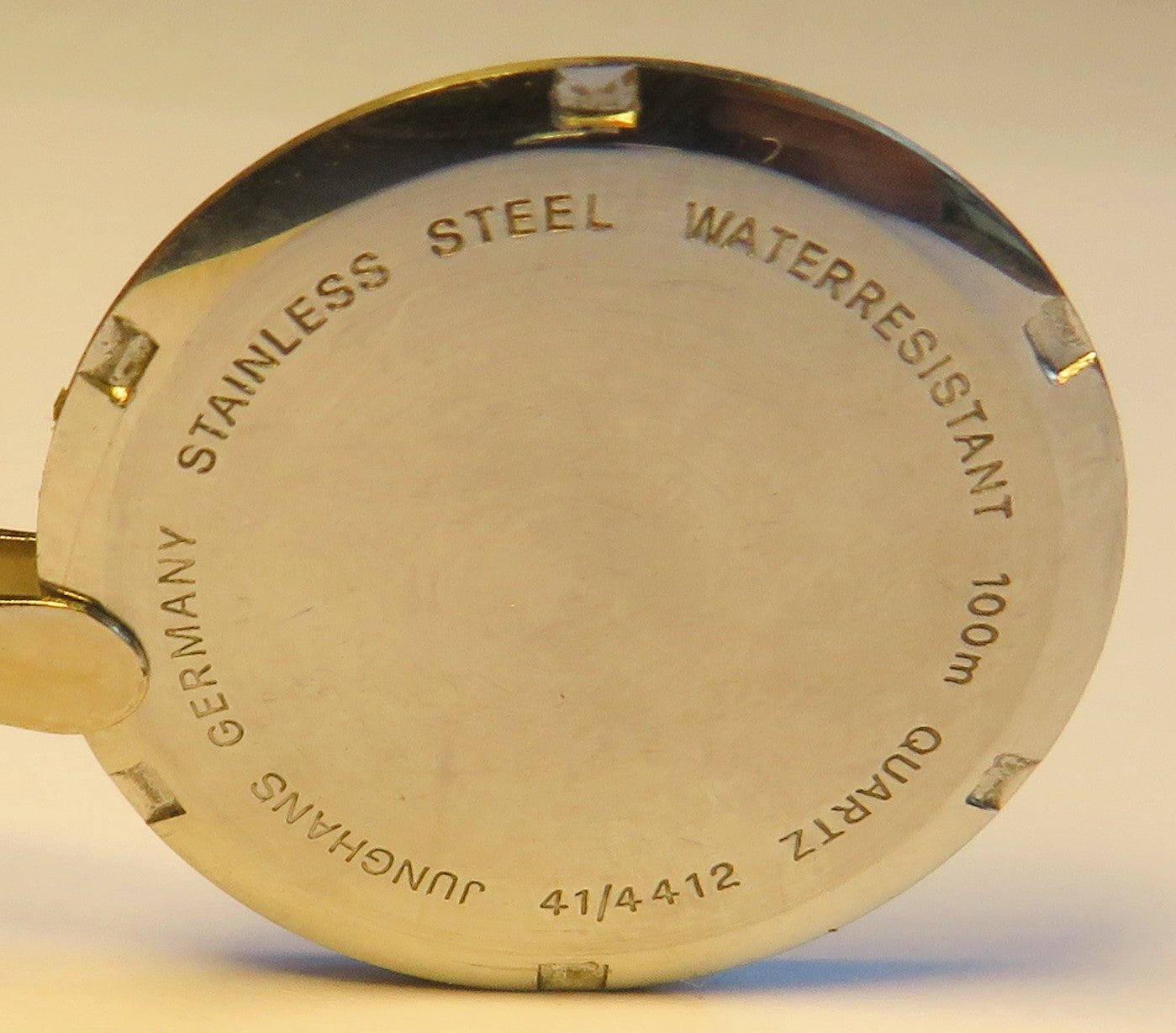 Seltene Taucheruhr Junghans WR 100 Quarz drehbare Lünette Datum ca. 1970 - Sammler - Uhren
