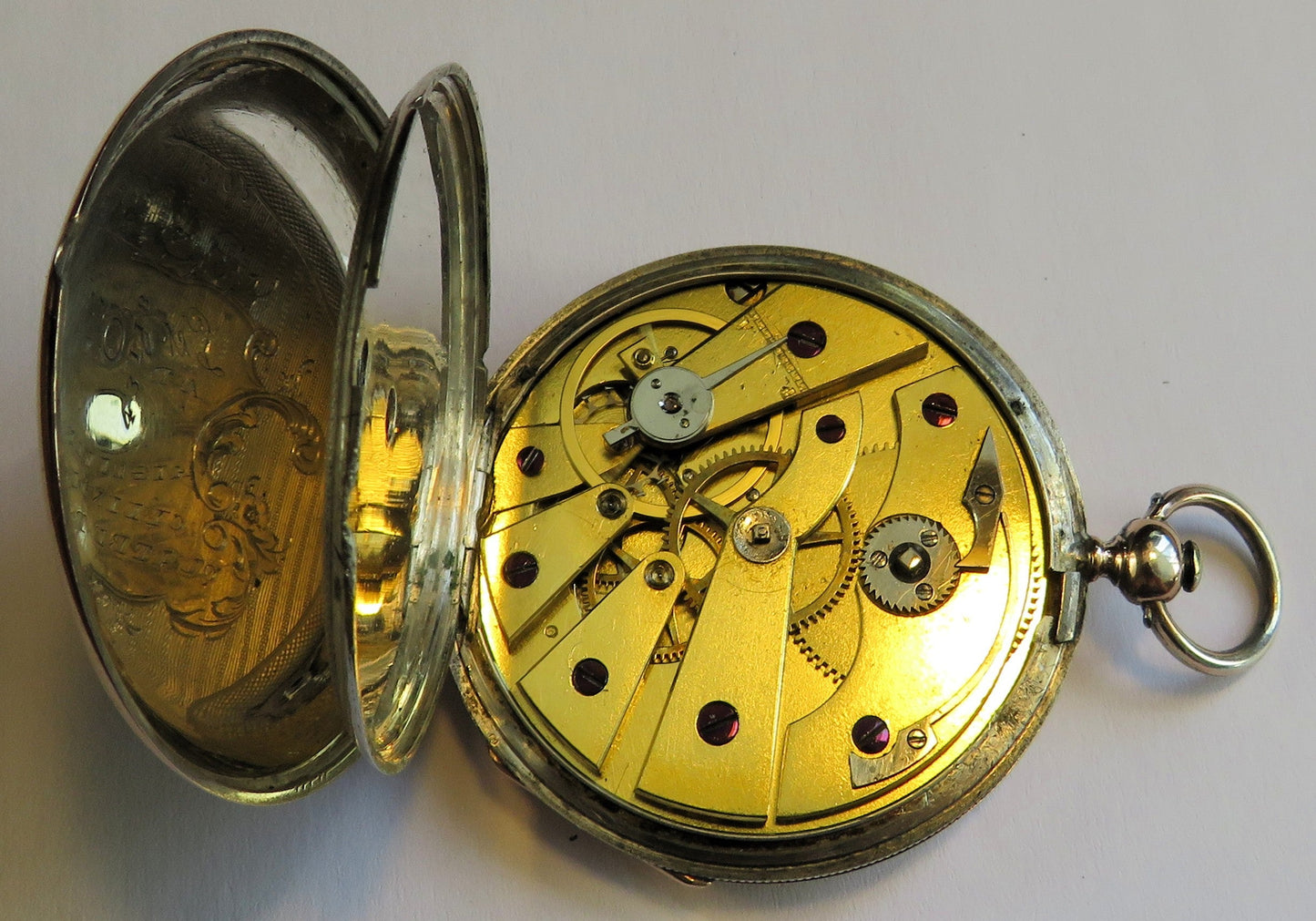 Seltenste Jean Lapaute a Paris Silber Taschenuhr ca. 1780 königlicher Uhrmacher - Sammler - Uhren