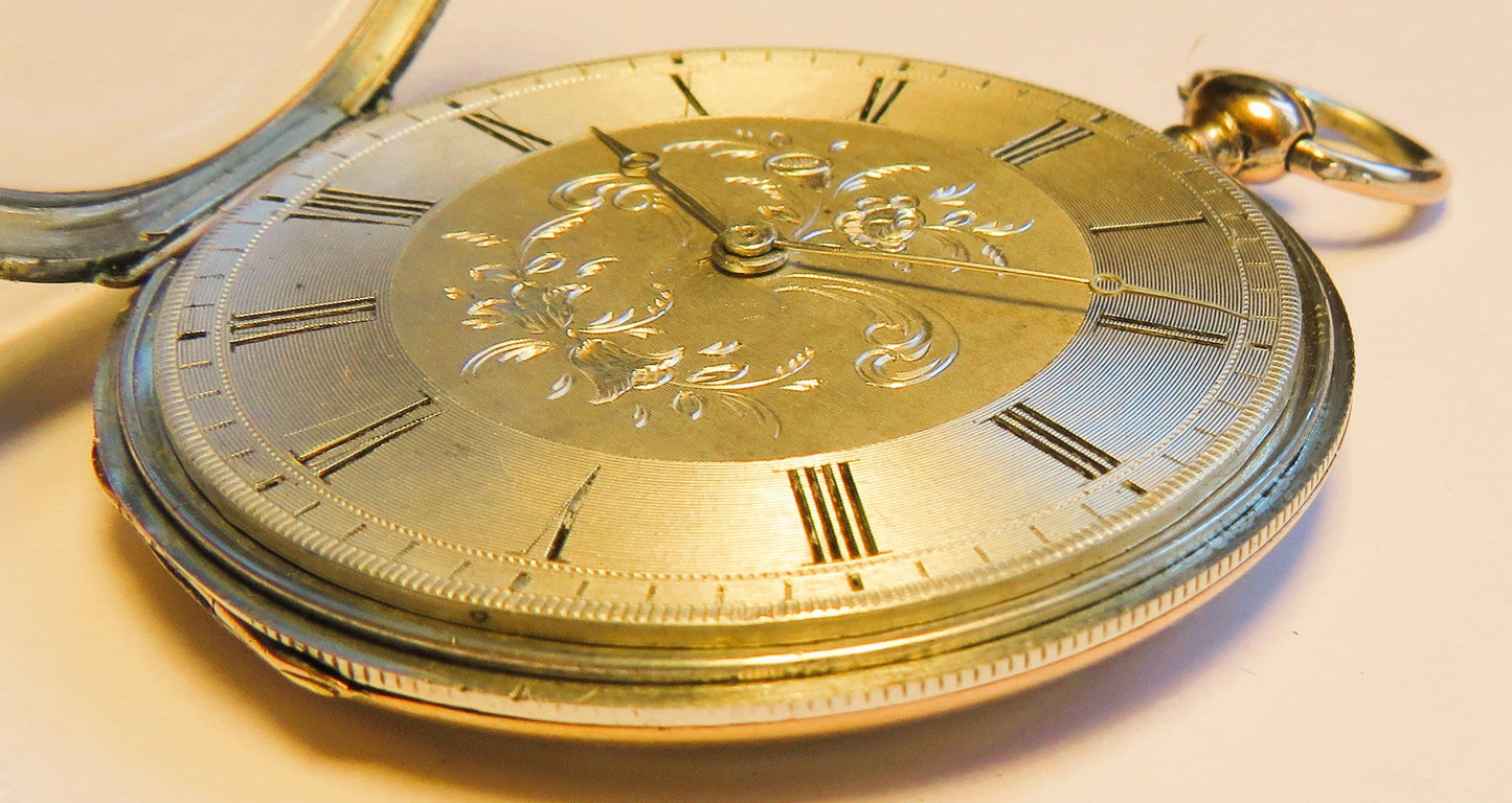 Seltenste Jean Lapaute a Paris Silber Taschenuhr ca. 1780 königlicher Uhrmacher - Sammler - Uhren