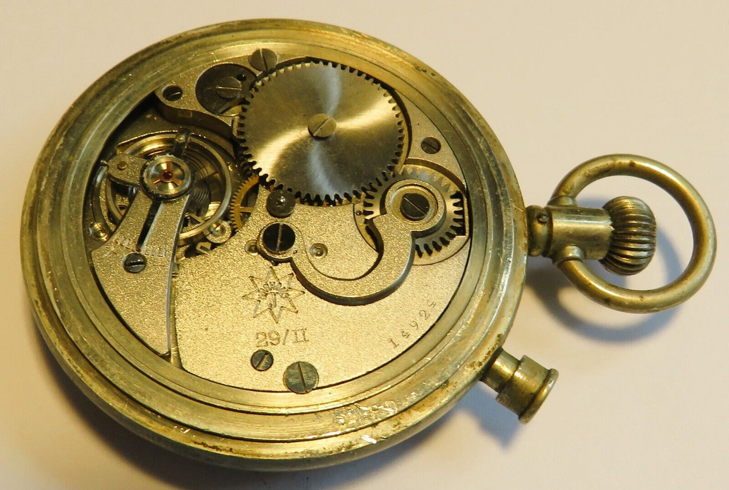 Seltenste Kaliber 29 II orig. Junghans Rattrapante Stoppuhr 2. Weltkrieg WK 2 II - Sammler - Uhren
