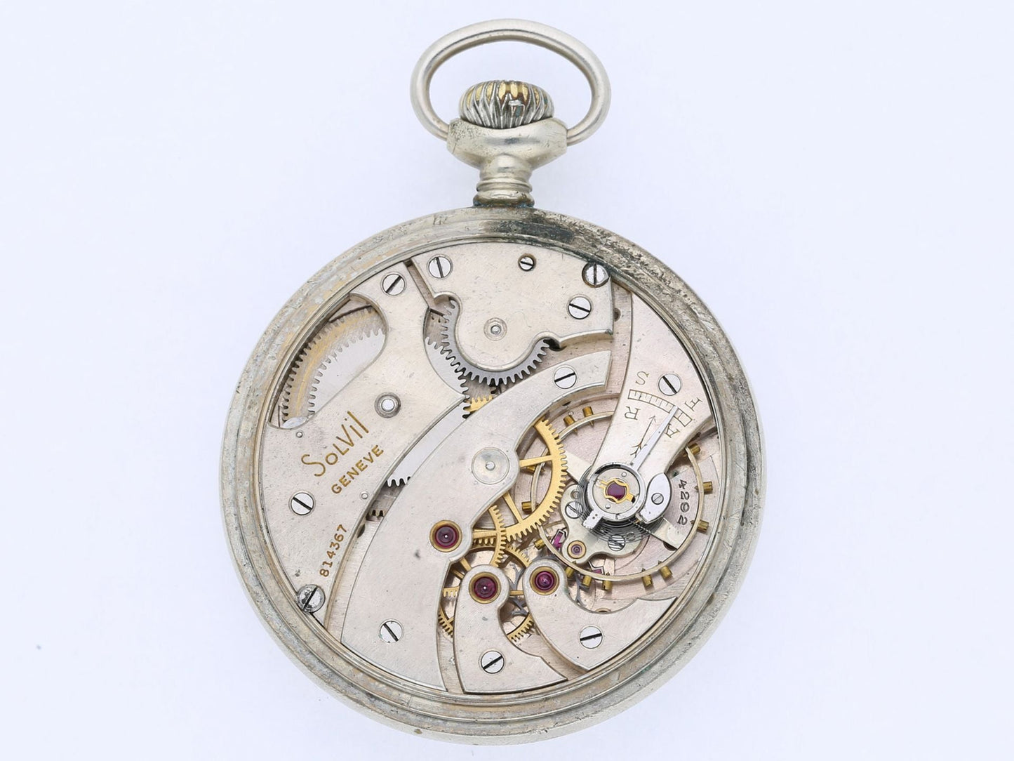 Solvil Ditisheim Beobachtungsuhr B - Uhr Deckuhr 2. Klasse Kriegsmarine WW WK 2 II - Sammler - Uhren