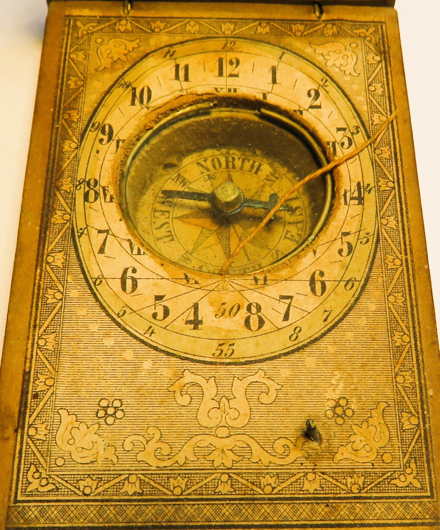 Stockert Ernst Christoph a Bavaria Nürnberg 1765 Klapp Reise Sonnenuhr - Sammler - Uhren