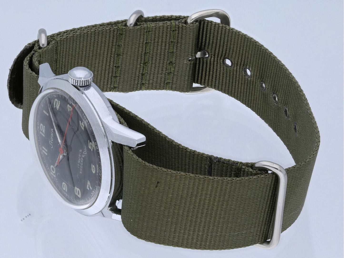 Stowa 422 Armée Francaise Dienstuhr Fliegeruhr Kriegsreparatur nur 3000 Stück! - Sammler - Uhren