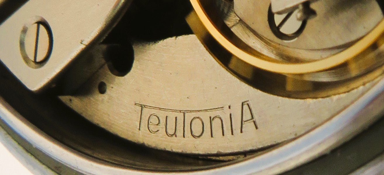 Teutonia Dienstuhr Beobachtungsuhr B - Uhr TAU Wehrmacht 2. Weltkrieg WK 2 WW2 - Sammler - Uhren