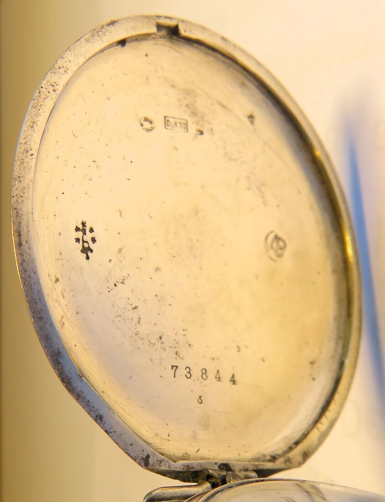 Union Glocke Glashütte Dürrstein TU 0,900 Silber Dreiviertelplatine - Sammler - Uhren