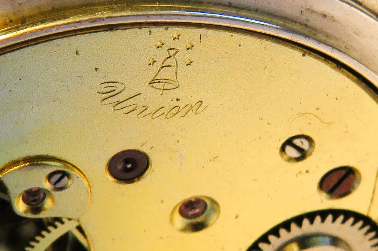 Union Glocke Glashütte Dürrstein TU 0,900 Silber Dreiviertelplatine - Sammler - Uhren