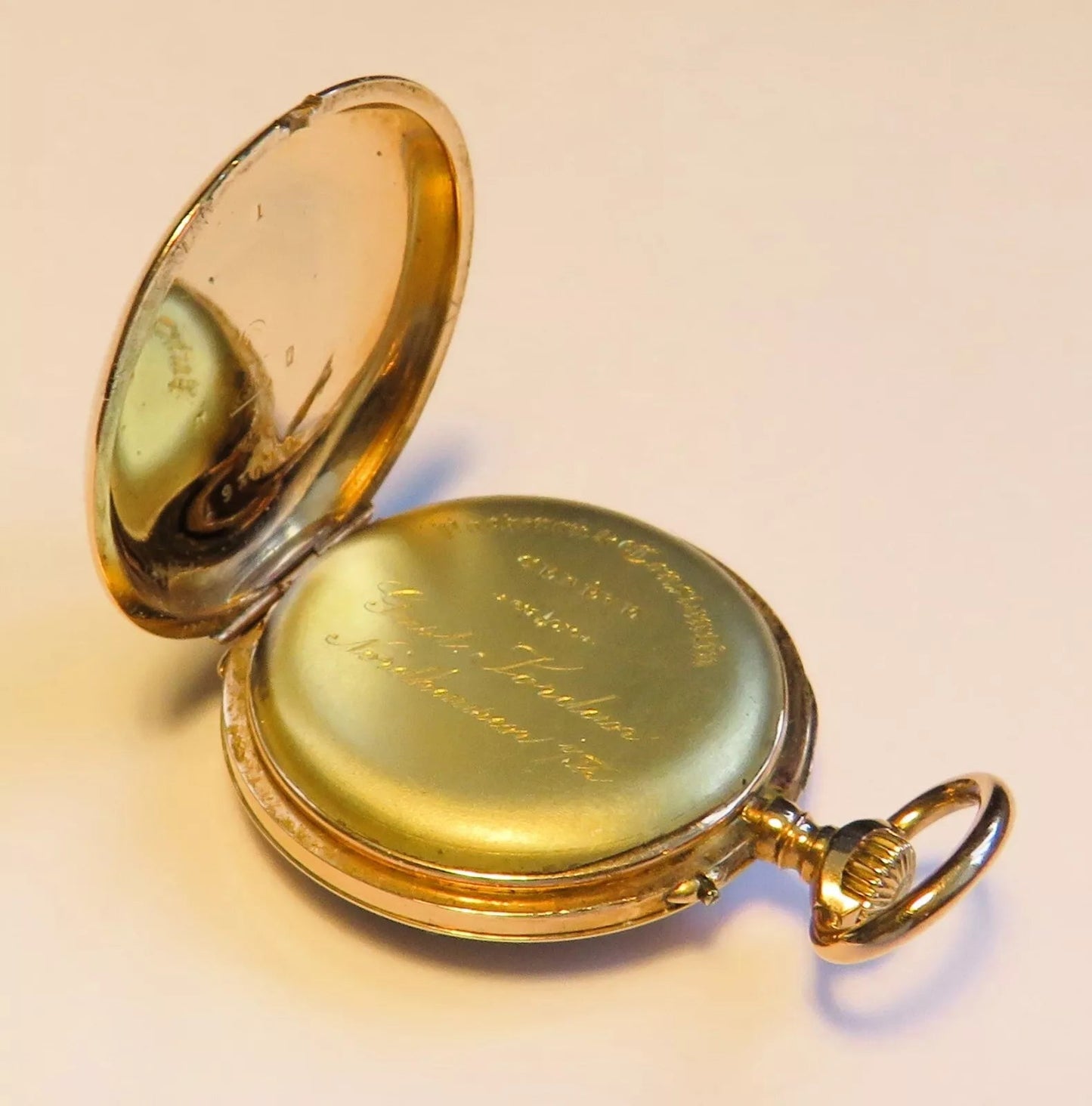 Vacheron Constantin massiv Gold 585 / 333 Taschenuhr in seltenstem Original Etui - Sammler - Uhren