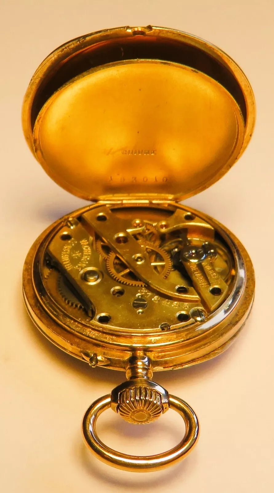 Vacheron Constantin massiv Gold 585 / 333 Taschenuhr in seltenstem Original Etui - Sammler - Uhren