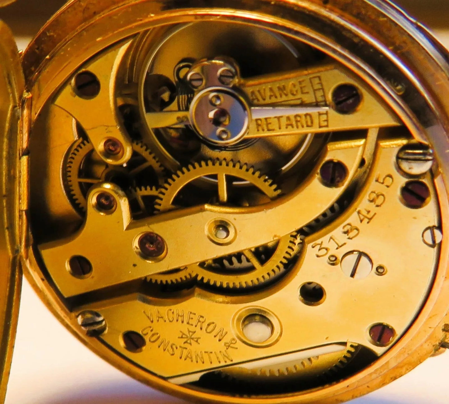 Vacheron Constantin massiv Gold 585 / 333 Taschenuhr in seltenstem Original Etui - Sammler - Uhren