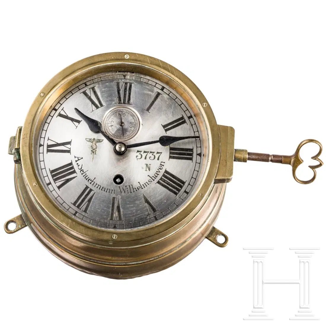 A. Schuchmann Wilhelmshaven Chronometermacher Uhren Altersbestimmung - Sammler-Uhren