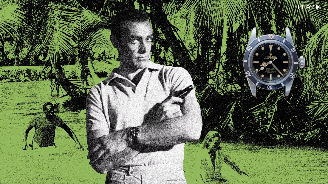 Berühmte Filmuhren: die Rolex Submariner 6538 des James Bond / Sean Connery Gegners "Dr. No" - Sammler-Uhren