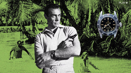 Berühmte Filmuhren: die Rolex Submariner 6538 des James Bond / Sean Connery Gegners "Dr. No" - Sammler-Uhren