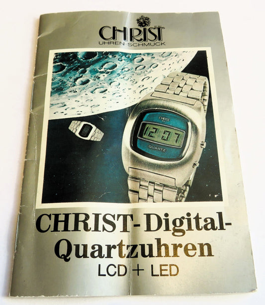 Christ Digital Quarzuhren pauschale Bedienungsanleitung