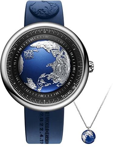 Der ganze Planet in 3D am Handgelenk: die Ciga Design "Blue Planet" für nur 1.000,- Dollar - Sammler-Uhren