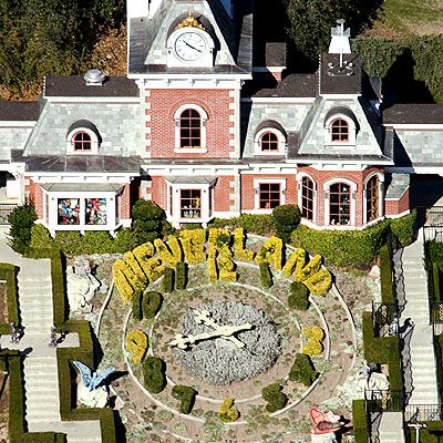 Die weltbekannte Blumenuhr auf Michael Jacksons Neverland Ranch - Sammler-Uhren