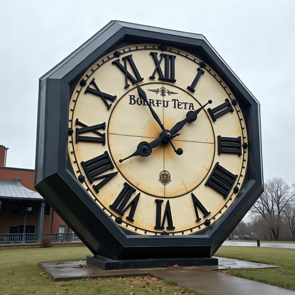 Ein Stück Seife als größte Uhr der Welt? Die Colgate Clock - Sammler-Uhren