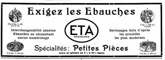 ETA Fonteinemelon Altersbestimmung - Sammler-Uhren